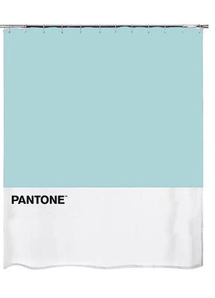 Шторка для ванной и душа pantone, голубая