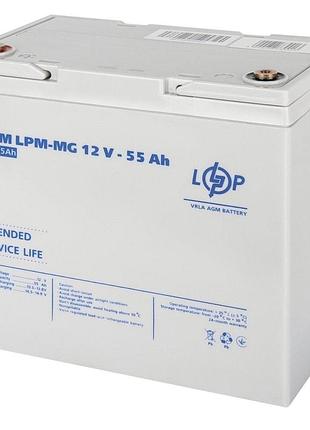 Logicpower аккумулятор мультигелевый lpm-mg 12v - 55 ah
