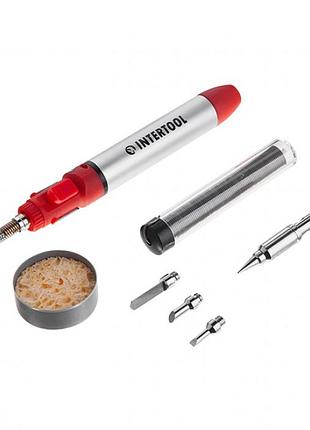 Микропальник с комплектом аксессуаров 7 ед. intertool gb-0005