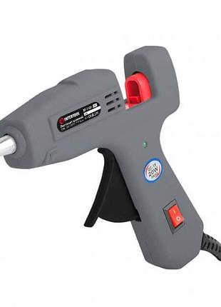 Клеевой пистолет intertool rt-1101, 20–65 вт, 7–7.5 мм, 180–195 °c, с выключателем