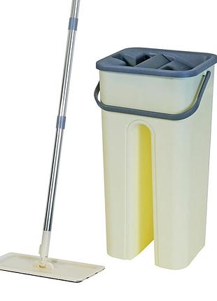 Швабра easymop self-wash з відром з самоочищенням