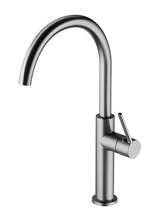 Смеситель для кухни omnires tula brushed nickel (tl6050ni) никель матовый