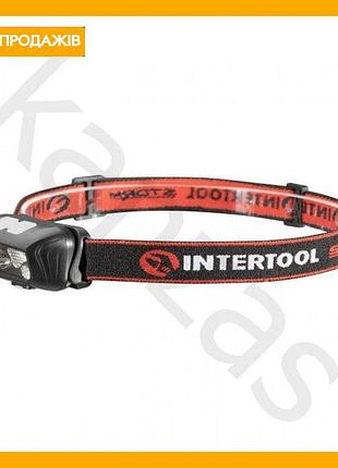 Фонарь налобный аккумуляторный storm intertool с сенсором 6 режимов освещения для похода и работы светодиодный
