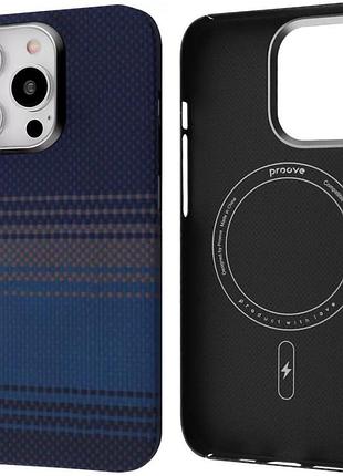 Ультратонкий карбоновый чехол proove carbon slim magsafe для iphone 14 pro max (nightfall)