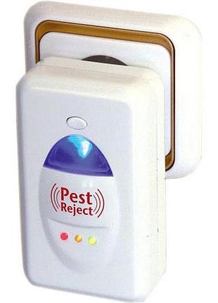 Ультразвуковий відлякувач мишей, щурів і тарганів reject pest, електромагнітний для дому