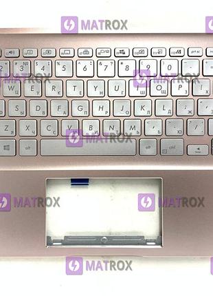 Передняя панель для asus x431, x431f розовый