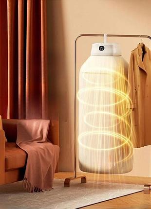 Электросушилка для одежды portable drying machine sh-005, подвесная, с таймером и чехлом