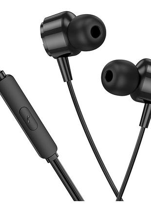 Навушники дротові borofone bm94 (3.5mm) black