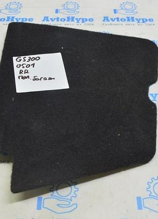 Пол багажника правый lexus gs300 gs350 gs430 06-11 черн 64714-30481-c0