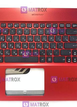 Передняя панель для asus r541, r541u, x541, x541s, a541u, f541u, x541l красный