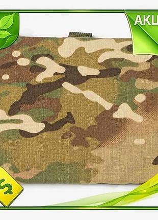 Карманы для баллистических пакетов 15x20 см мультикам кордура 500d molle водо- и огнестойкие крепление ve-33
