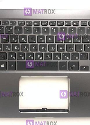 Передня панель до asus zenbook flip 14 ux461, ux461u сірий
