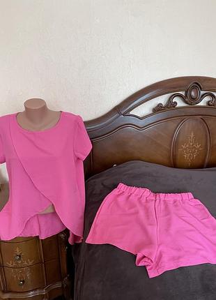 Костюм літній жіночий shein жатка новий з німеччини