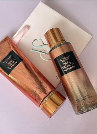 Парфумований набір косметики victoria’s secret intense: міст + лосьйон (оригінал)+ пакет