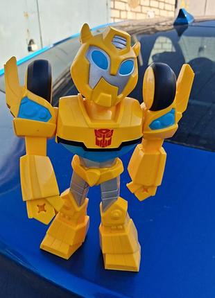 Коллекционная фигурка transformers playskool heroes rescue bots academy mega mighties bumblebee&nbsp;10 дюймов (25 см) robot 1952 figure