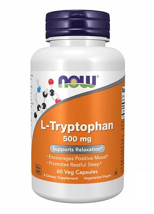 L-tryptophan 500mg - 60 vcaps
