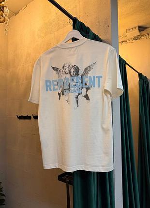 Футболка с принтом унисекс represent