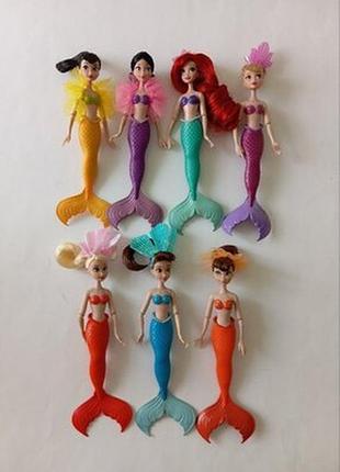 Кукла русалка русалочка ариэль и сестры дисней disney story.