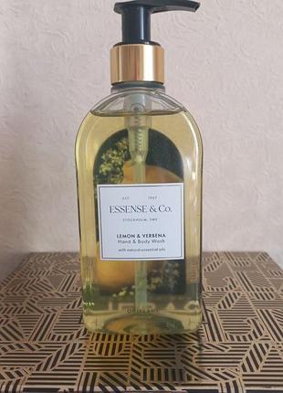 Жидкое мыло для рук и тела с лимоном и вербеной essense &amp; co.