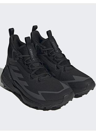 Оригінальні кросівки черевики унісекс adidas terrex free hiker gore-tex hiking shoes 2.0 black