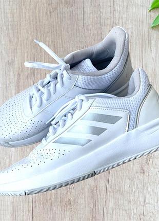 Женские кожаные кроссовки adidas адидас