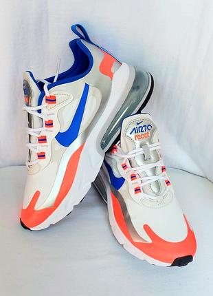 Оригінальні нові в коробці  літні кросівки nike air  max react 270