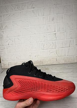 Крутые баскетбольные кроссовки adidas ae 1 georgia red clay