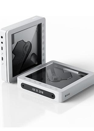 Fiio dm13 bt skylight white портативний cd плеєр 660 мвт aptx hd цап cs43198 sgm8262 3.5 lo/coax/opt/4.4 balance