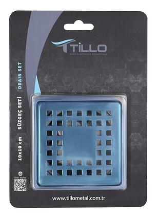 Трап душовий tillo tm210 10х10см