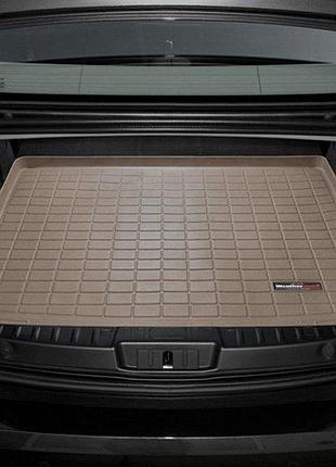 Коврик в багажник bmw 5-series gt 2014-2017, бежевый, weathertech 41462