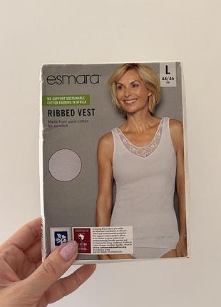 Шикарная майка от esmara , pp l