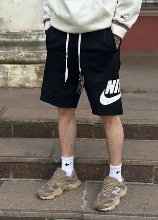 Коттоновые шорты nike big logo