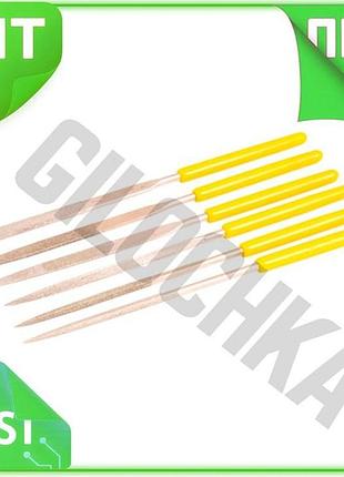 Ve набор алмазных надфилей mastertool new version 6 шт напильники для мелких работ обработка деталей и n6w_ver