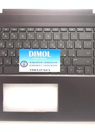 Передняя панель hp envy x360 15-b, 15t-b, 15-bp, 15m-bp, 15m-bq, 15-bq серый