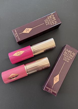 Кремові румяна unreal blush healphy glow stick
