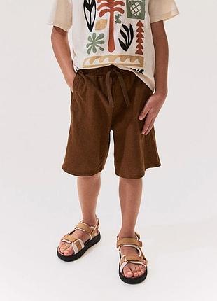 Шорты льняные h&amp;m 6-7 лет
