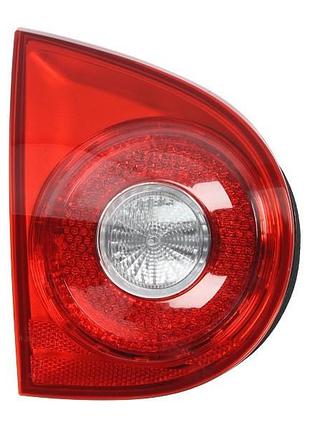 Фонарь задний volkswagen golf 5 2003-2008, левый, внутренний, depo, 441-1308l-ld-ae