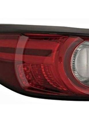 Фонарь задний mazda cx-5 2017-2021, правый, без ламп (led/wy21e), внешний, depo, 216-19akr-ue
