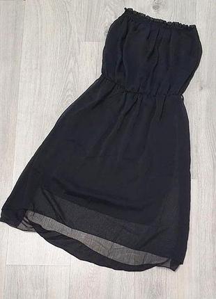 Продается оригинальное шифоновое платье без бретелей от бренда bodyflirt