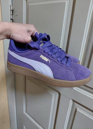 👟 кроссовки puma (оригинал) – стильные фиолетовые,размер: eur 38 (24 см)
состояние: очень хорошее, без серьезных дефектов материал: замша,цвет: фиолетовый