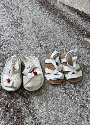 Босоніжки пінетки для дівчинки на 17 розмір