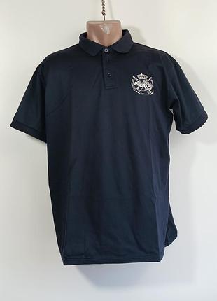 Мужское поло navy blue в стиле golf club | размер 3xl