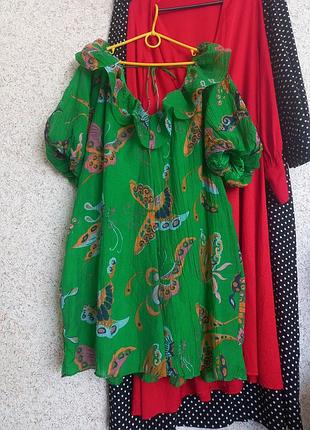 Платье h&amp;m платье с принтом узор
