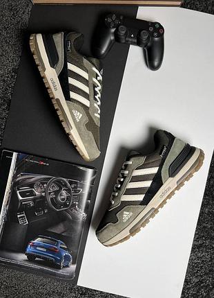 Adidas zx 700 khaki white