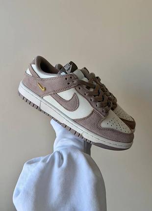 Кросівки  nike sb dunk low malt/gold