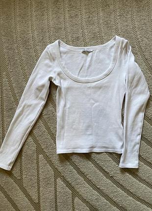 Топ з довгими рукавами zara