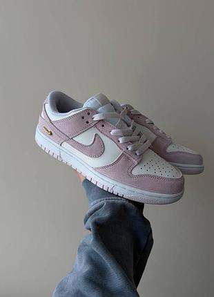 Кросівки жіночі  nike sb dunk low pearl pink sail