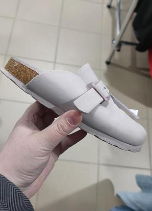 Шлепанцы женские стильные сабо