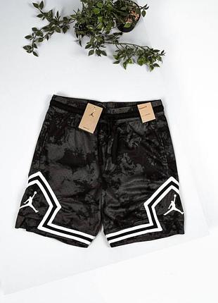 Шорты jordan diamond dri-fit серые