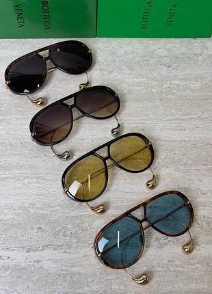 Солнцезащитные очки с каплями bottega vneta